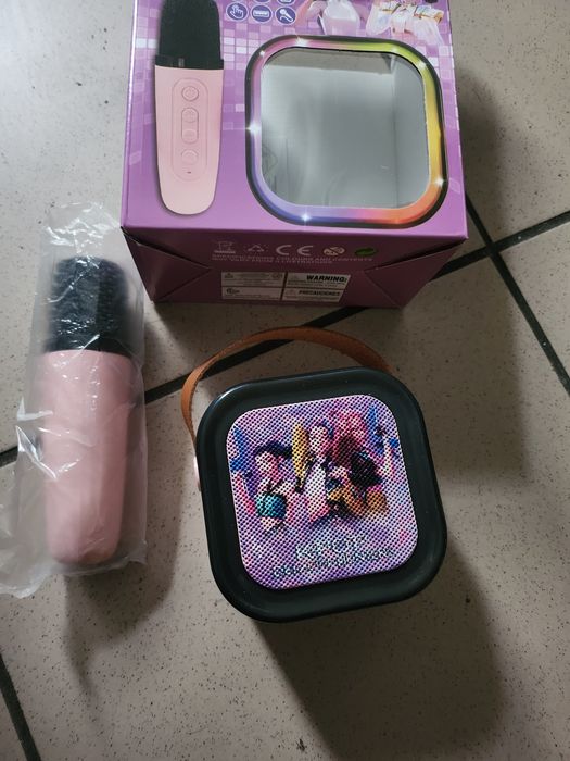 KPOP Demon Hunters Karaoke Bluetooth – Głośnik + Mikrofon Bezprzewodowy