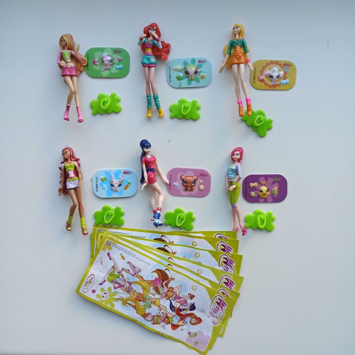 Кіндер Феї Вінкс, ПопПіксі, феї Дісней, Киндер Феи, Kinder Winx Club