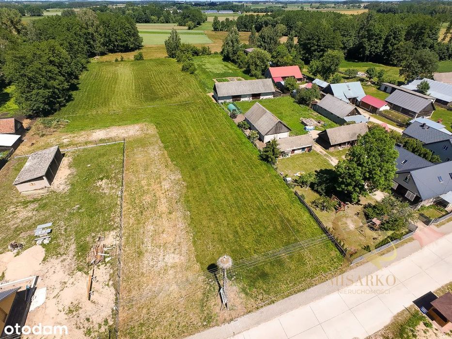Działka budowlana o powierzchni 3005 m²