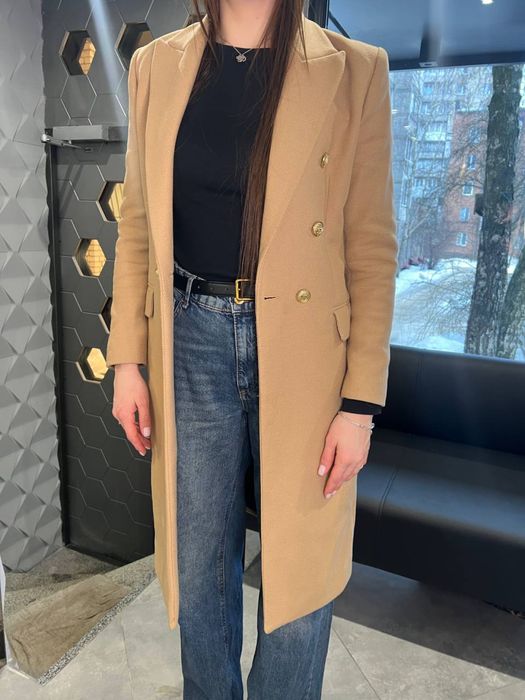 Пальто zara manteco /34 р.