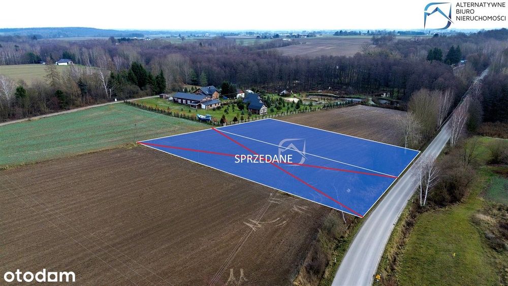 Działka z wydanymi WZ w Starym Gaju