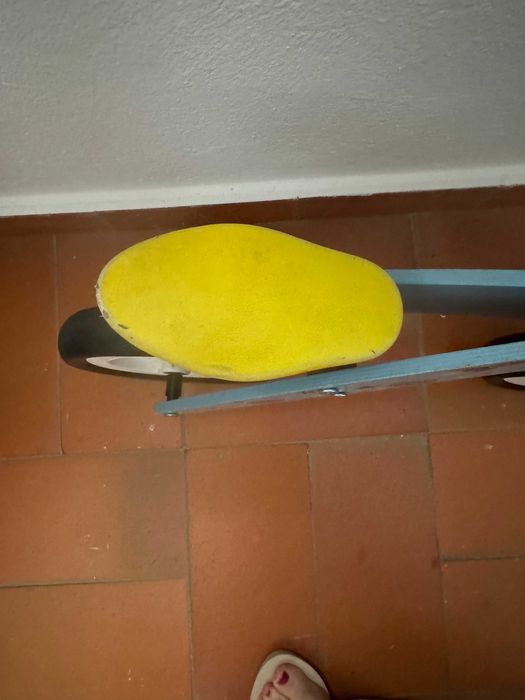 Bicicleta de madeira