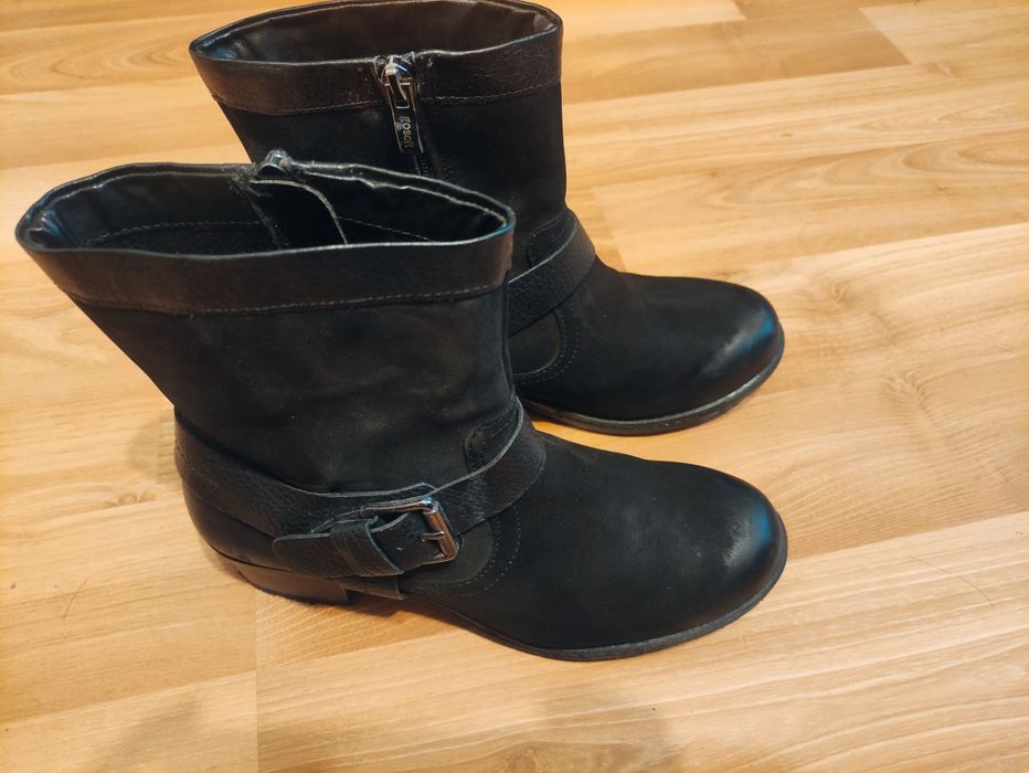 Botki ze skóry GoSoft 38 Bikery