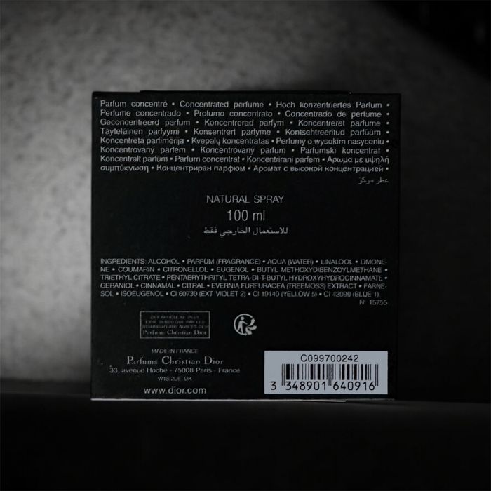 Dior Sauvage Elixir - Novo com Talão