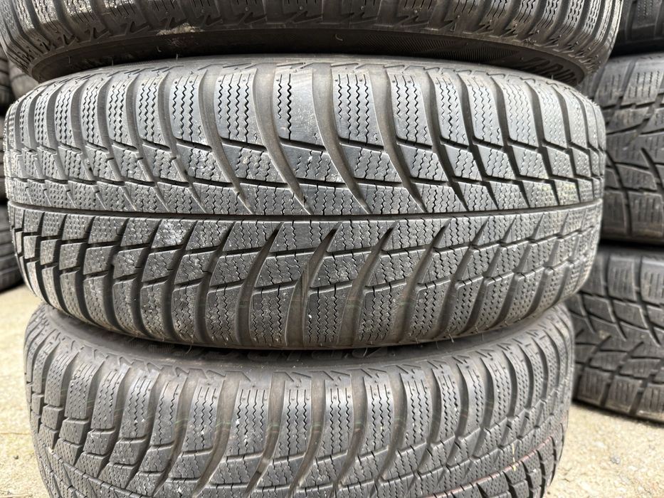 Komplet kół zimowych 5x100 Vw Skoda Seat 185/60/15 Bridgestone