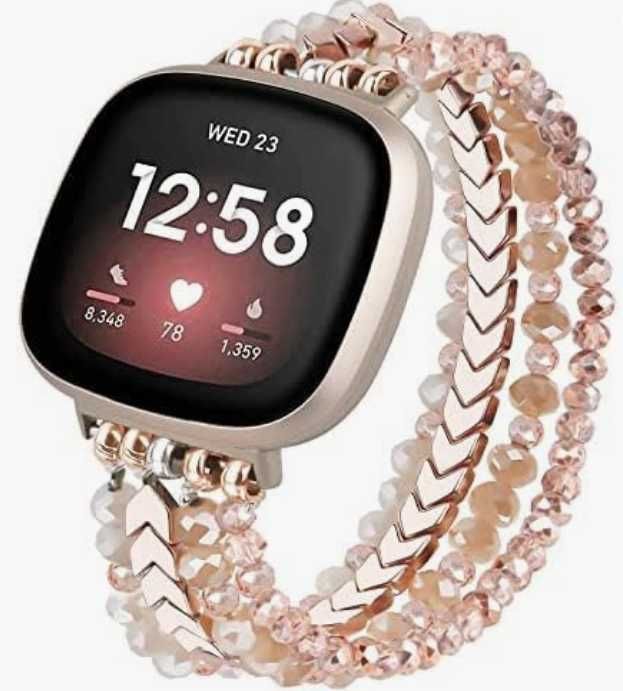 VISOOM pasek bransoletka do Fitbit Versa 3/4, Fitbit Sense/Sense 2