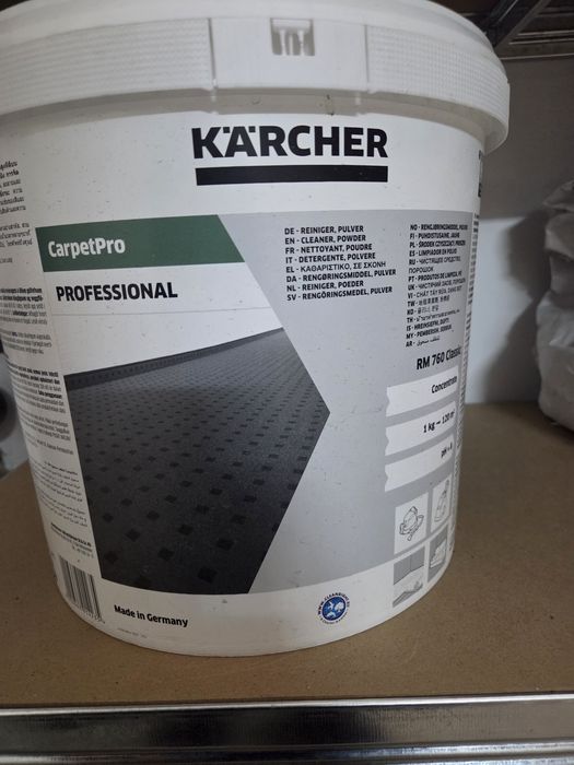 Proszek Karcher 760 classic do prania dywanów, auta, foteli, professio