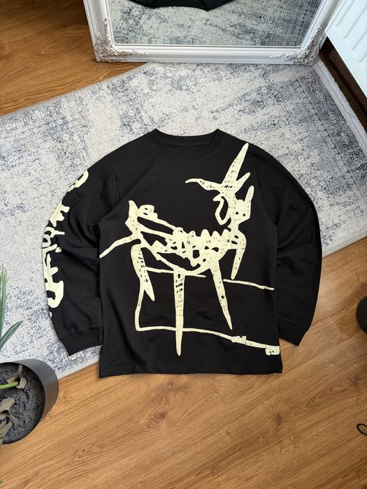 Лонгслив Cactus Jack by Travis Scott Barbed Wire Long-Sleeve Tee Лонгслів Реп Мерч
