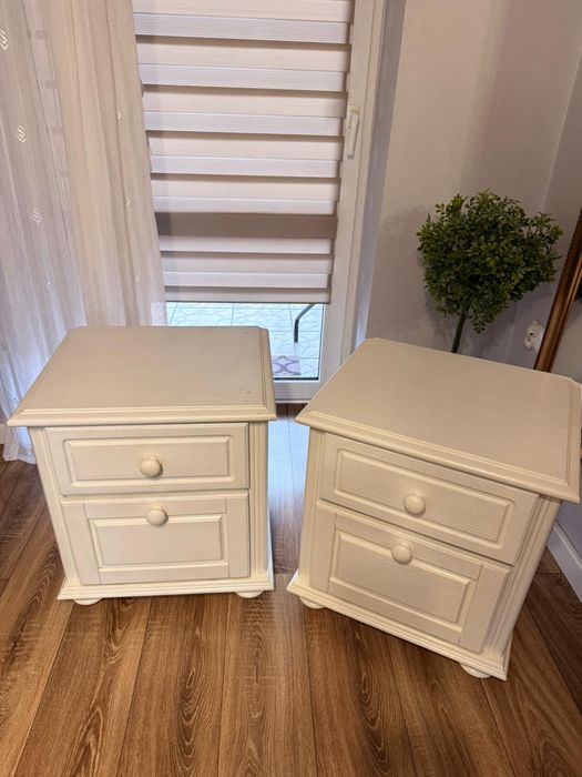 Stoliki białe nocne