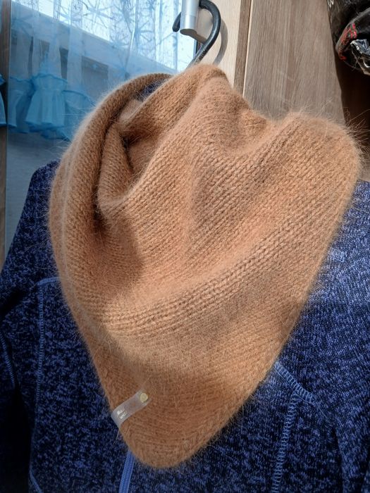 Вязаний комплект із ангори