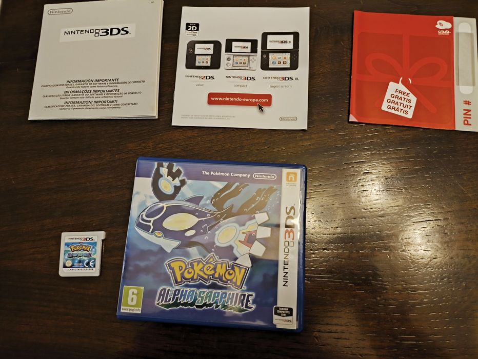 Jogo Pokémon Alpha Sapphire para Nintendo 3DS