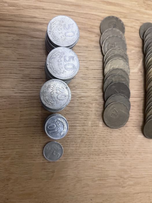 Monety obiegowe PRL lata 70-80