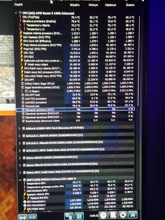 Komputer gamingowy Ryzen 5 | GTX 1660Ti | 16GB RAM | RGB | SSD