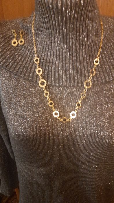 Колье серьги украшение прикраса