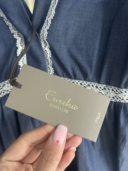 Piękna długa, letnia sukienka włoskiej marki Eureka Babylon !