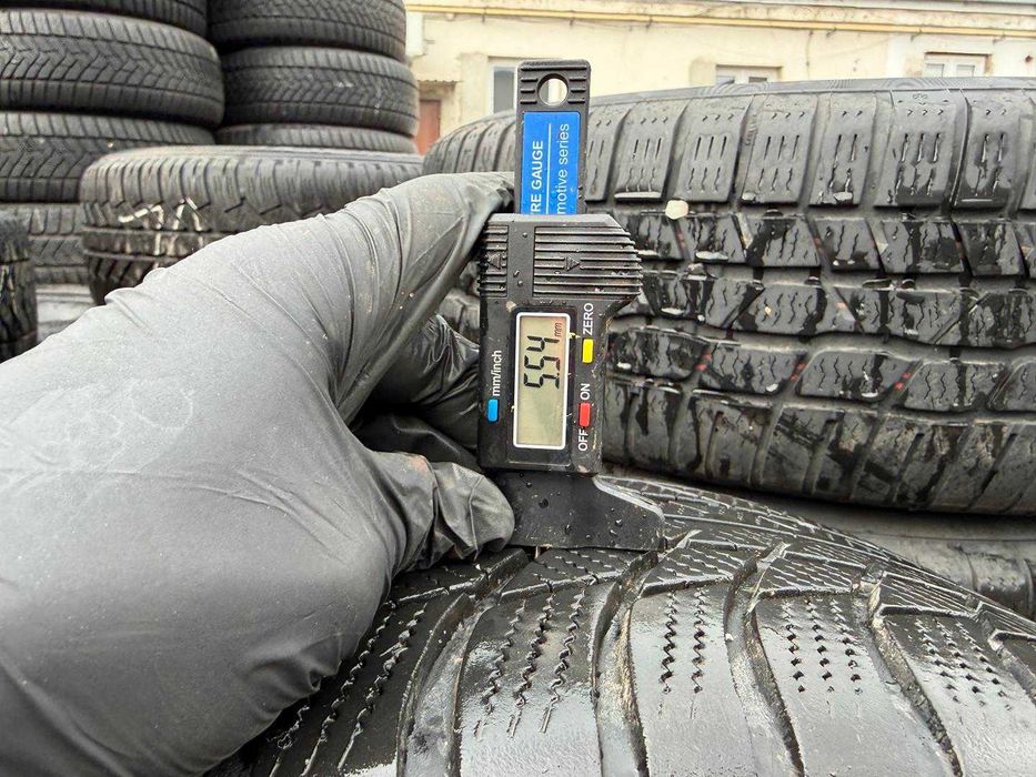 Oryginał koła 215/60R17 Tiguan Audi Skoda Bridgestone zima 6,1mm KS10