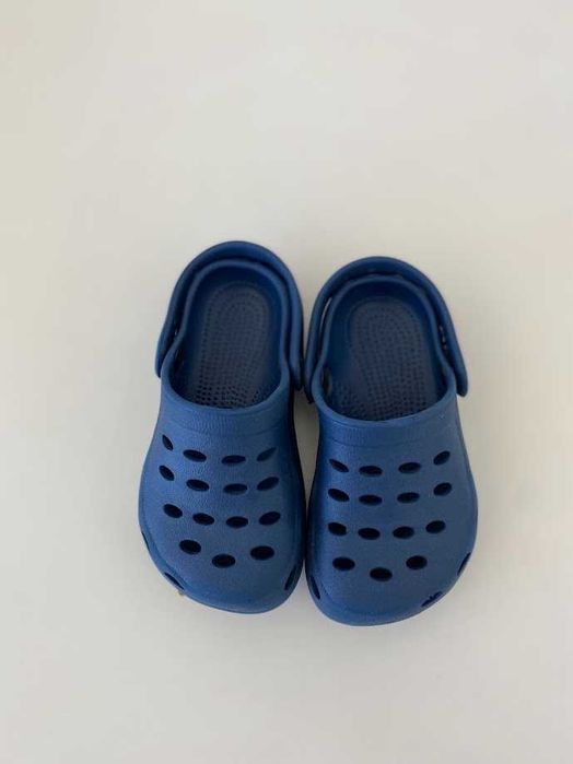 Chinelos Crianças (tipo crocs) azul marinho