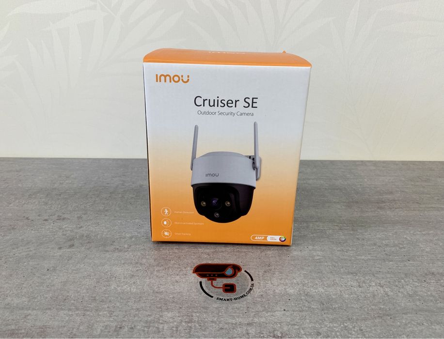 4Mp‼️ Dahua 4Мп поворотная WiFi iP камера уличная вулична зовнішня IMOU PTZ Cruiser SE с микрофоном облачная хмарна для видеонаблюдения відеонагляду