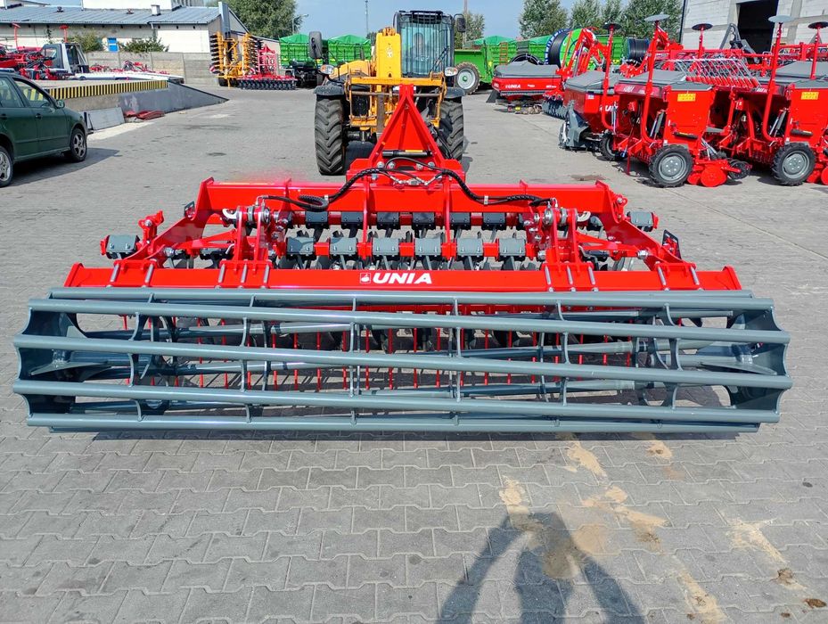 Brona talerzowa UNIA ARES XL 3 - fabrycznie nowa, rok 2025 wał rurowy