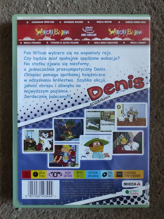 Denis rozrabiaka film animowany DVD