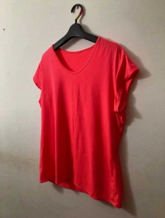 T-shirt desportiva cor-de-rosa Domyos