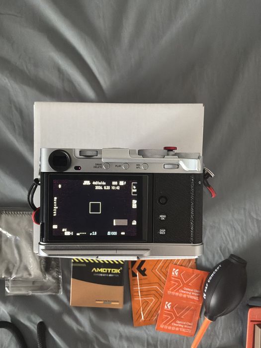Kit Completo Fujifilm X-E5 + 23mm f/2 WR (Como Novo + Garantia 2028)