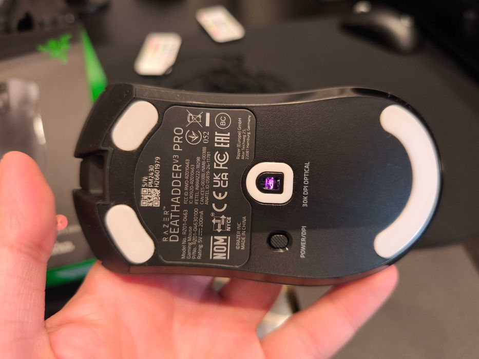 Myszka Razer DeathAdder V3 pro + 8000 hz dongle