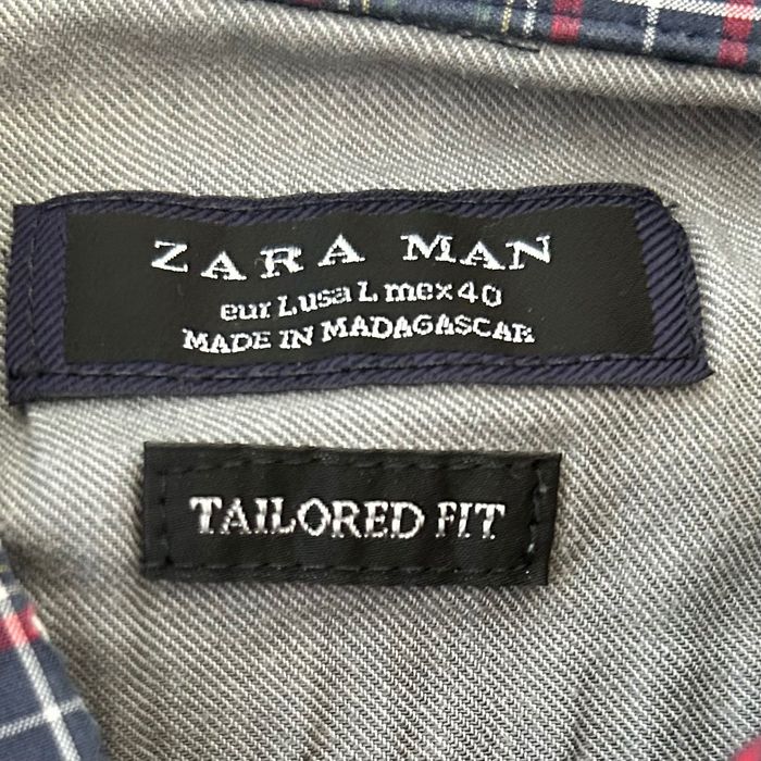 piękna ZARA koszula vintage w kratę kratkę elegancka uniwersalna