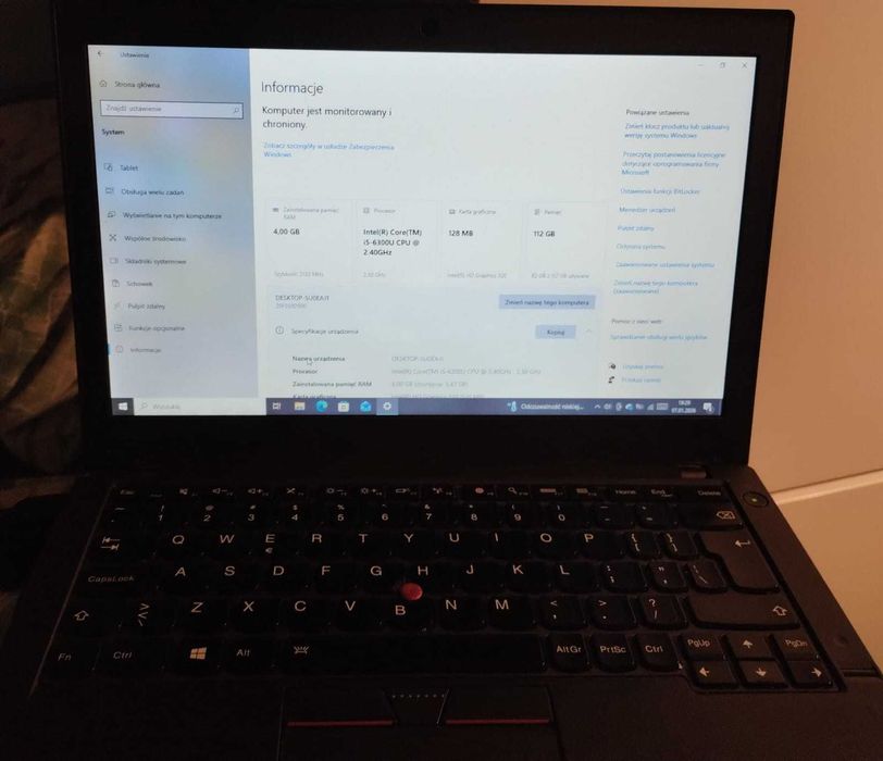 Laptop Lenovo Thinkpad X260