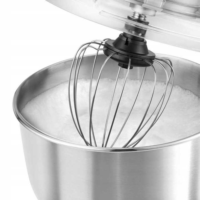 Nowy  Robot Planetarny CLATRONIC KM-3709 Titan Srebrny Mikser 1000W-wa