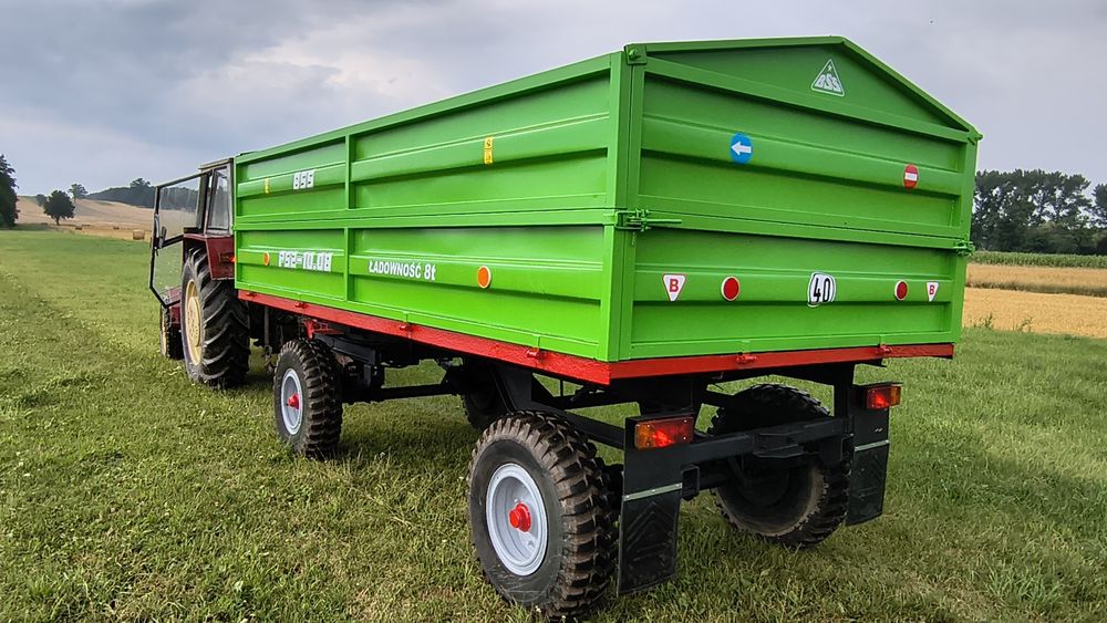 Przyczepa wywrotka Brandys bbs 7t Sanok Autosan hl
