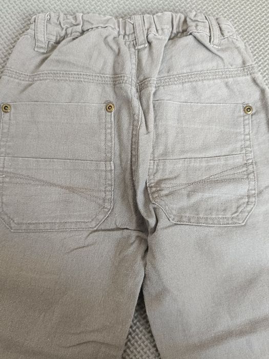 Spodnie lniane Prenat 100 cm 3 lata