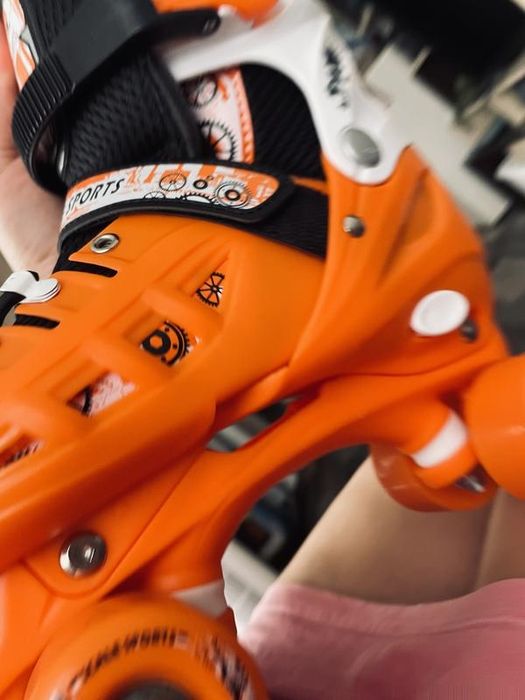 Американские ролики квады с защитой Scale Sport Quads Rollers.