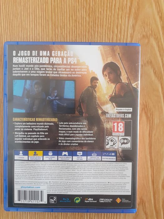 The Last of Us Remastered e The Last of Us Parte II em Português