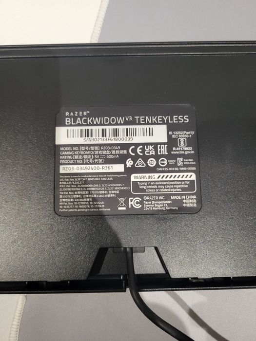 Monitor, teclado e mesa gaming