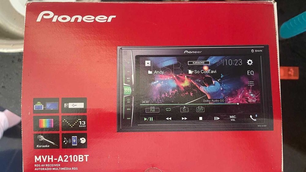 Autorádio Multimedia Pionner MVH-A210BT