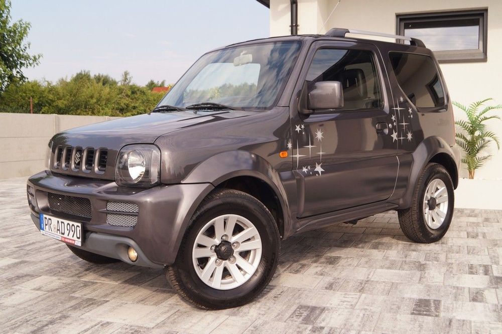 Suzuki Jimny 4x4 Klima Skóra Hak Felga JAK NOWE BEZ GRAMA Korozji NIEMCY