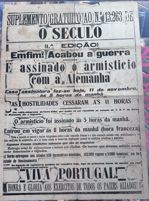 Suplemento Histórico "O Século" (1918)