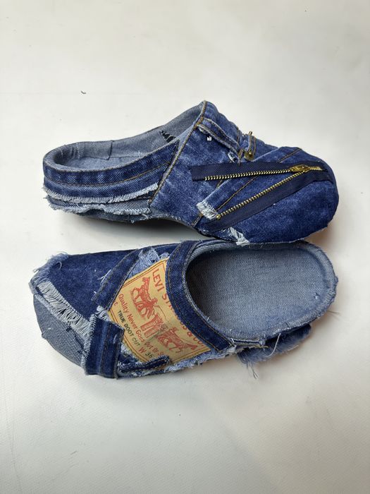 Crocs x Levis кастом кастомные кроксы 42-43