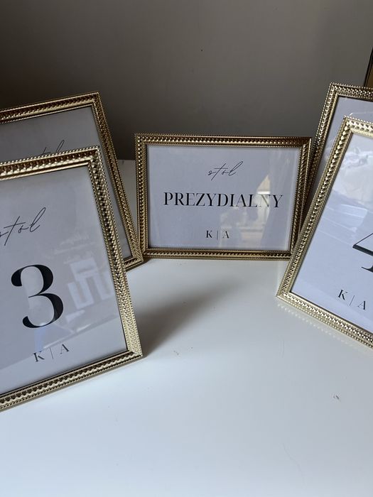 Ramki weselne dekoracje