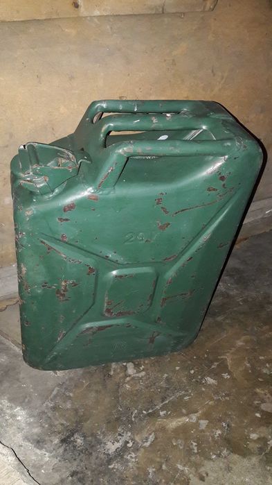 Kanister metalowy blaszany 20l.