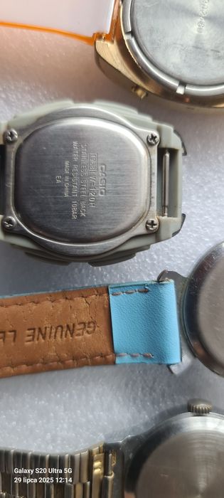 5 zegarków, 2 Polioty, 2 Pobedy i 1 Casio