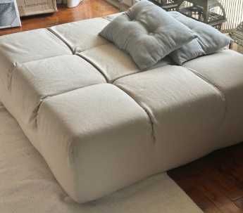 Conjunto  Chaise e puff “Tufty Time” B&B Itália
