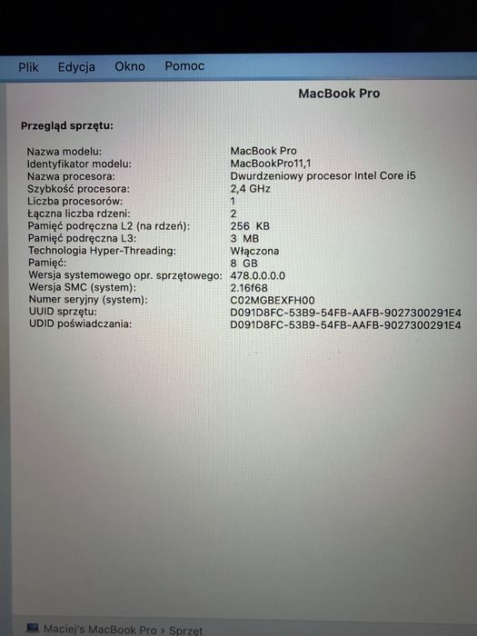 MacBook Pro 2014