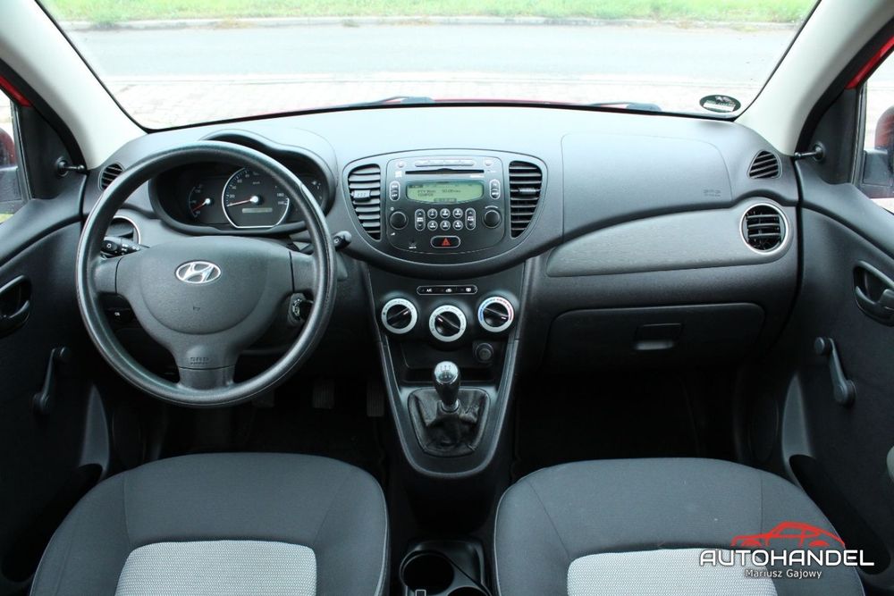 Hyundai i10 1.1 67ps, Klimatyzacja, Niski przebieg, Hak