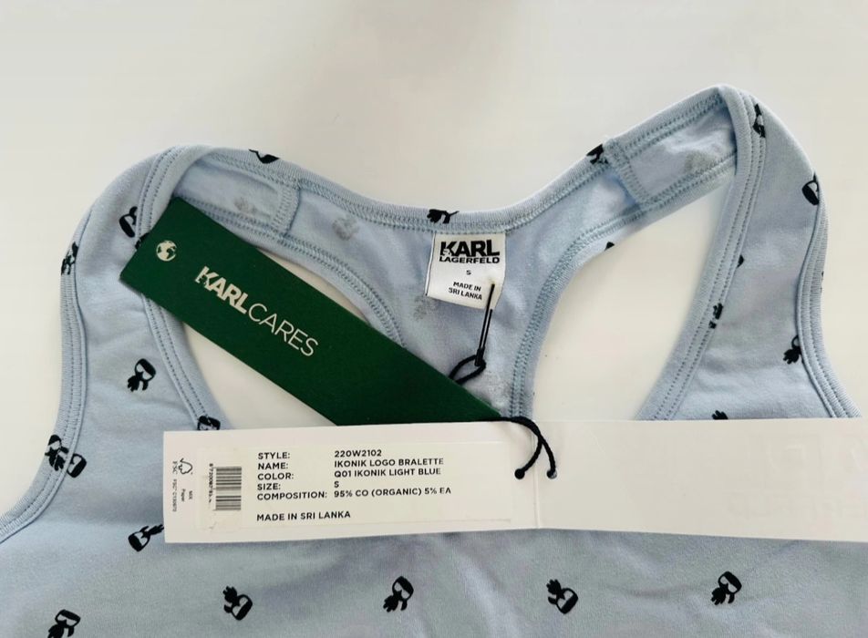 Nowy Oryginalny Top Crop Sport Karl Lagerfeld +gratis