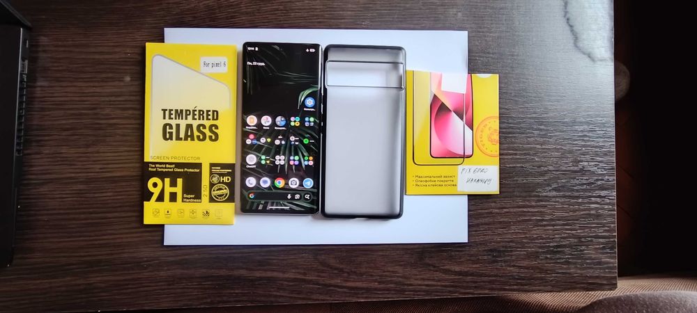 Google pixel 6 pro 128 чудовий стан, не лочений, топовий чохол, захист