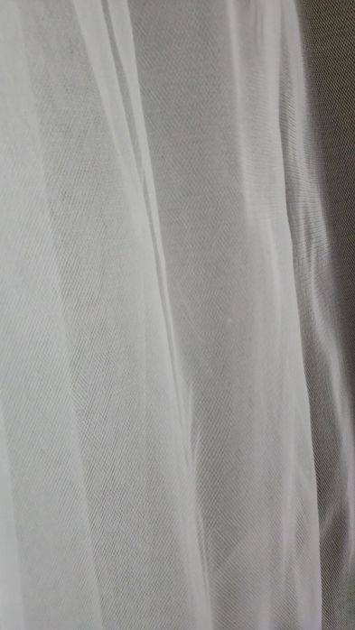 Welon Cięty Ślubny Mgiełka Ivory 90cm