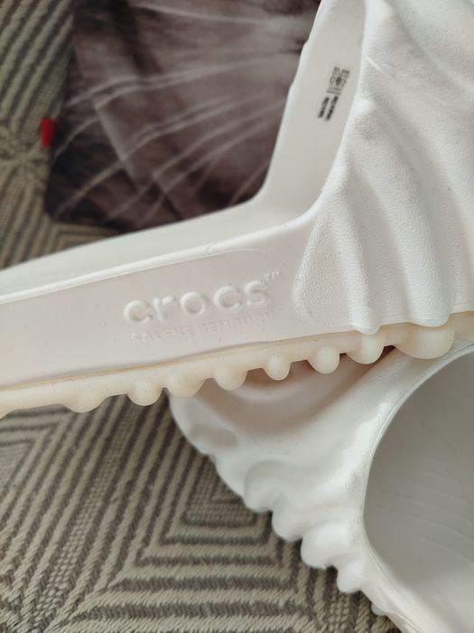 Klapki Crocs, rozm. 42/43, białe, nowe