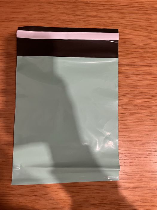 Sacos/ envelopes para encomendas verde menta 17 x 25.5